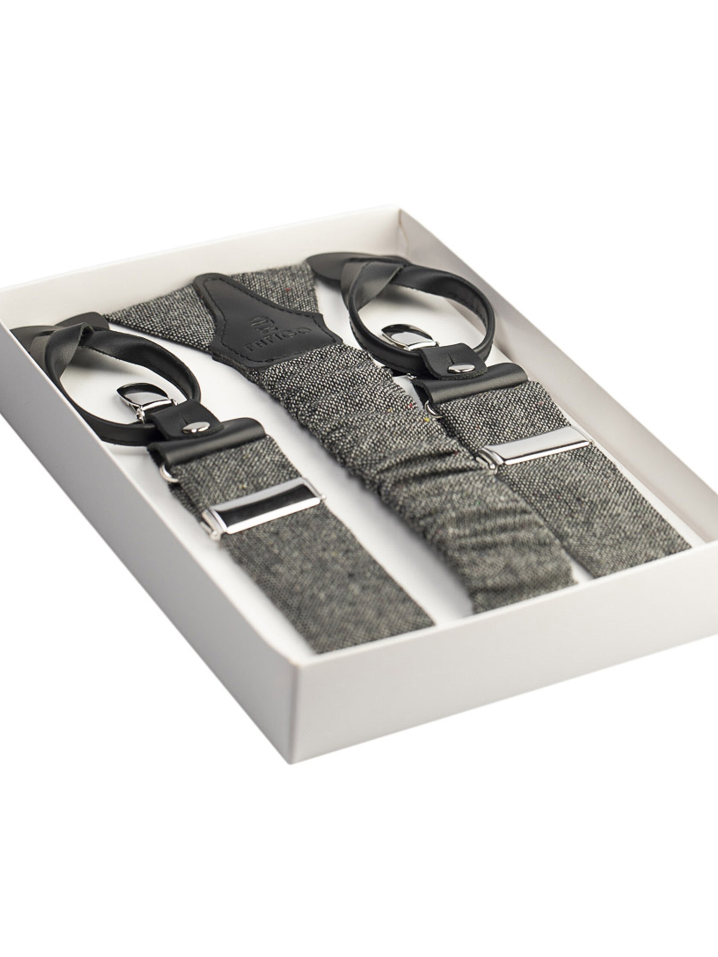 FAFIGO Suspenders 'Zio Antonio' in Grey