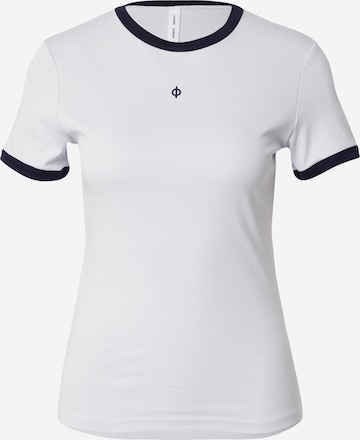 balta Samsøe Samsøe Marškinėliai 'Bond': priekis