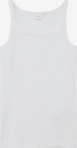 s.Oliver Top in White: front