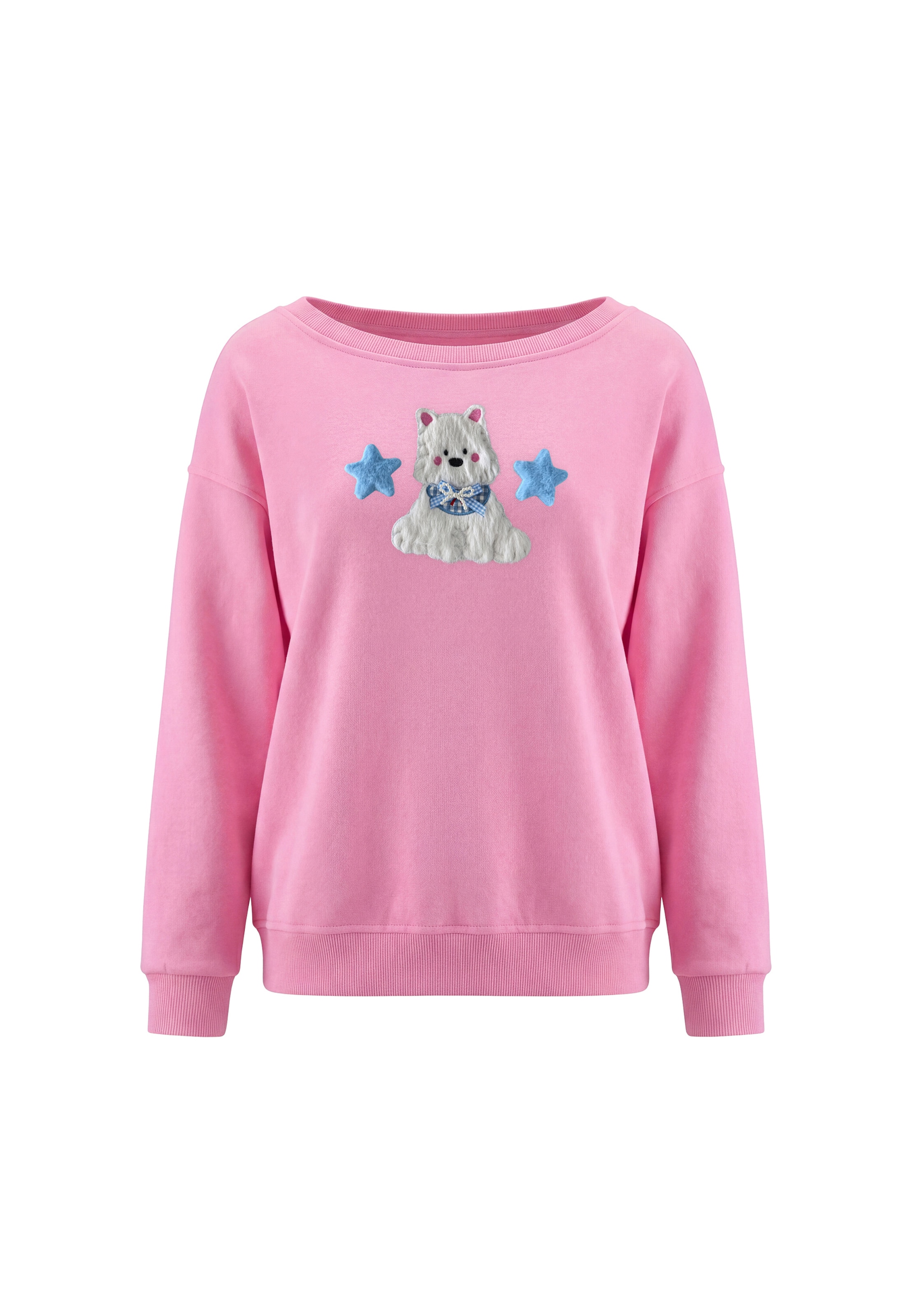 Sweat-shirt MYMO en rose : devant
