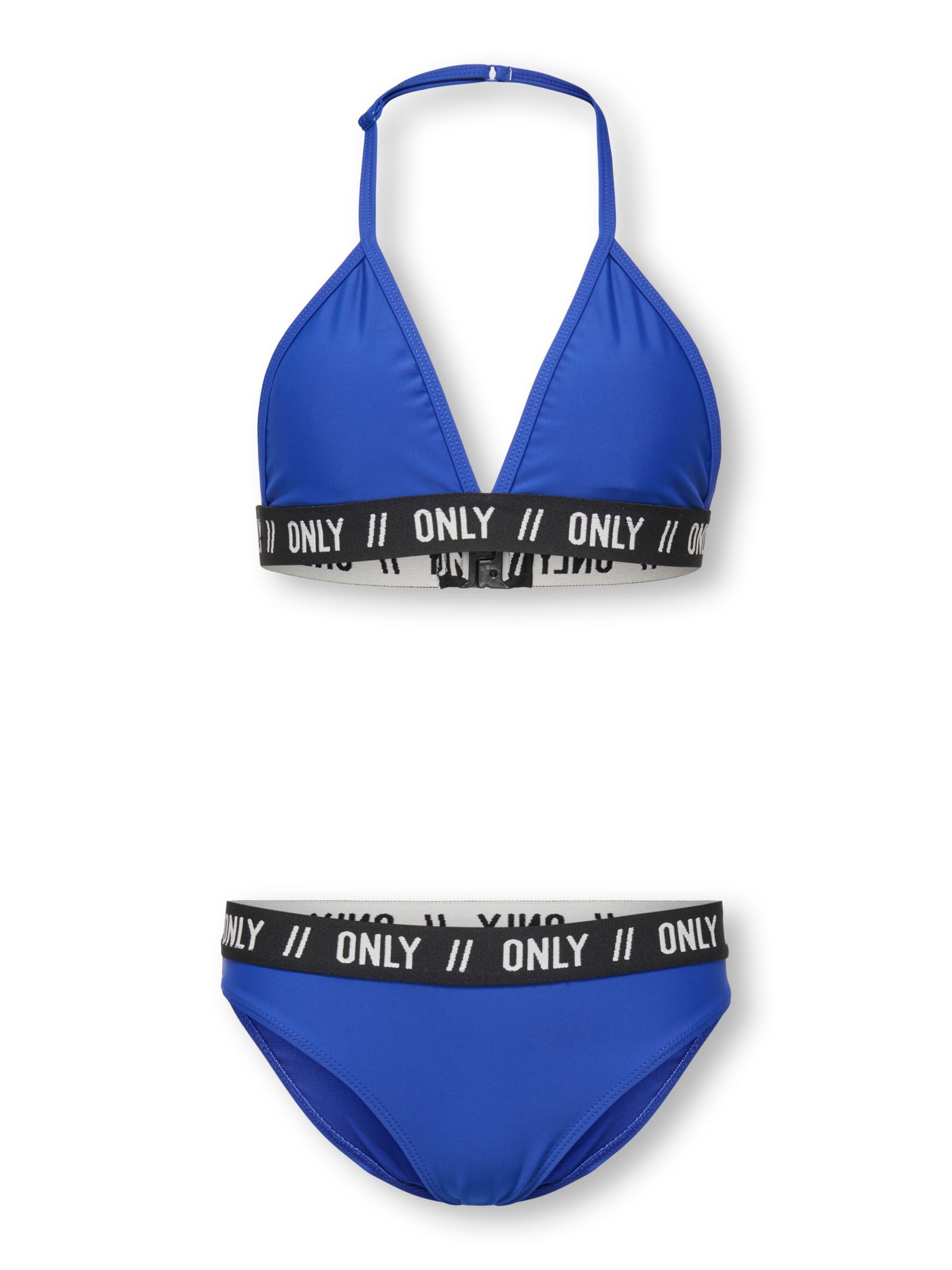 Bustier Bikini 'KOGSandy' ONLY GIRLS en bleu : devant