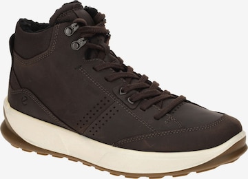 ECCO Schnürboots 'Byway Winter' in Braun: Vorderseite