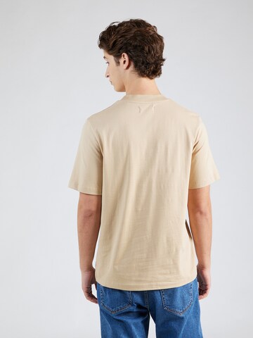 JACK & JONES T-Shirt 'MASON' in Beige