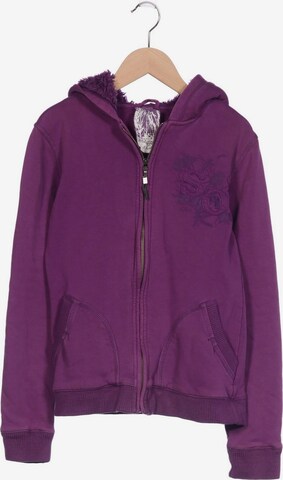 s.Oliver Sweatshirt & Zip-Up Hoodie in XL in Purple: front