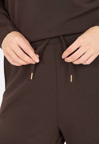 Athlecia Regular Sporthose 'Jacey' in Braun