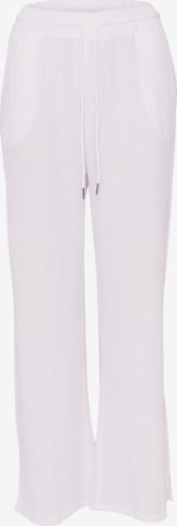 SASSYCLASSY Pants in White: front