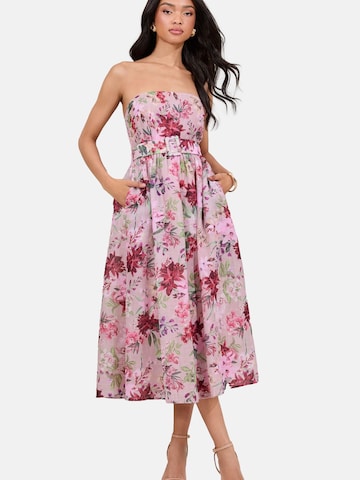 Lipsy Cocktailjurk in Roze: voorkant