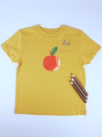 MelaDi Shirt 'Apfel' in Braun