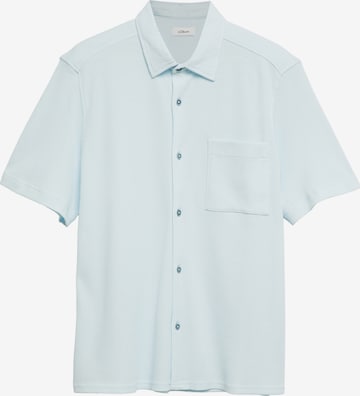 Chemise s.Oliver en bleu : devant