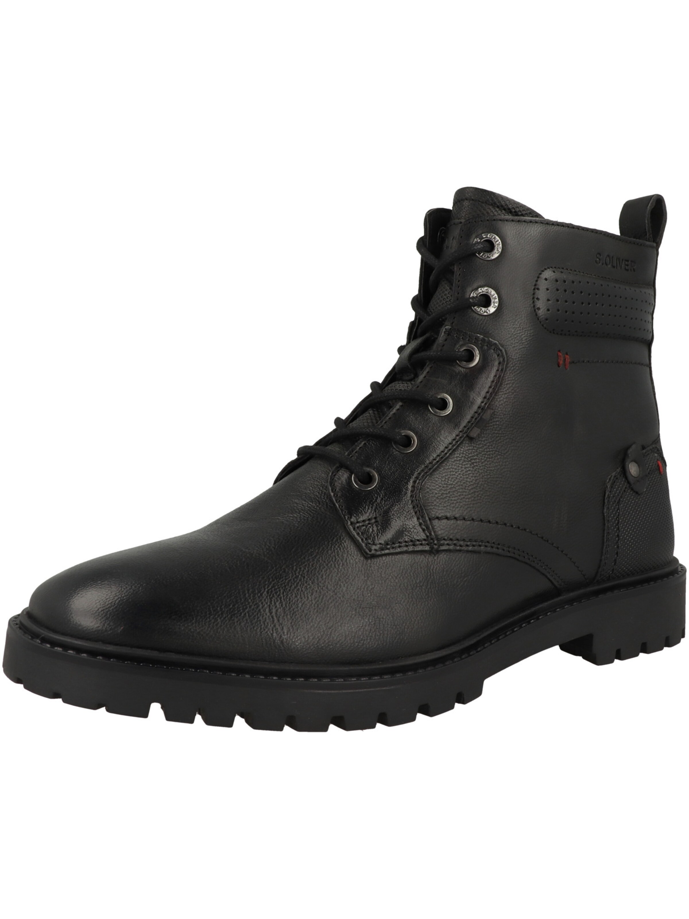 s.Oliver Veterlaarzen ' 5-15220-43 ' in Zwart: voorkant