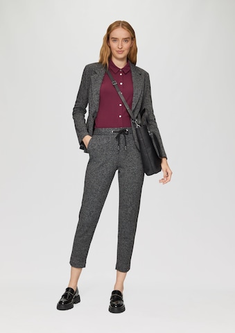 s.Oliver BLACK LABEL Regular Hose in Schwarz