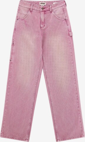 GUESS Loosefit Jeans 'Carpenter' in Pink: predná strana