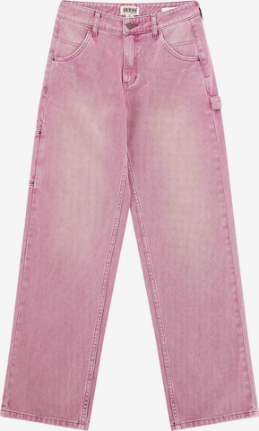 GUESS Loosefit Jeans 'Carpenter' in Pink: predná strana