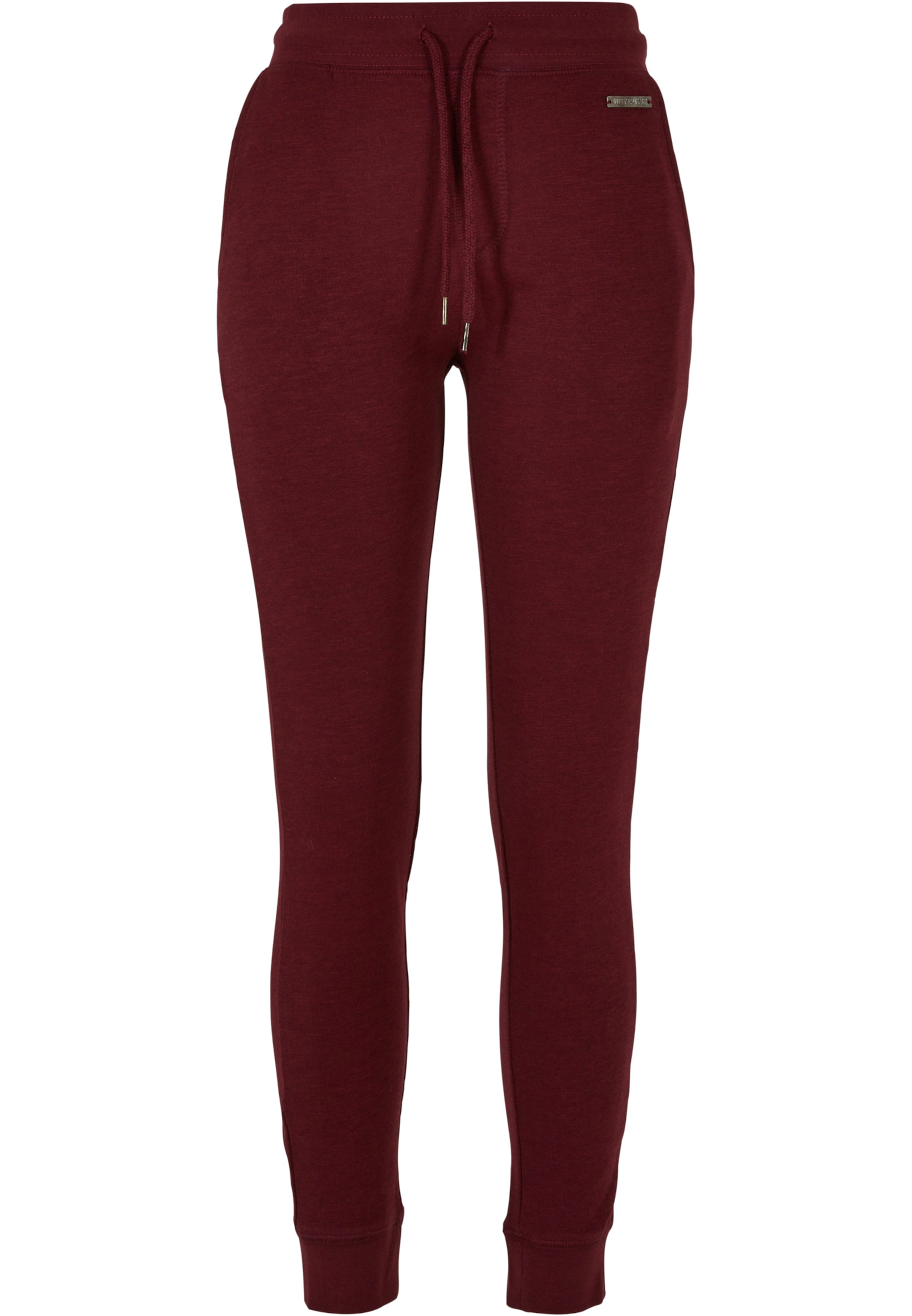 Just Rhyse Tapered Trousers 'Poppy' in Red: front