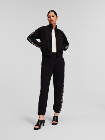 Regular Pantalon Karl Lagerfeld en noir