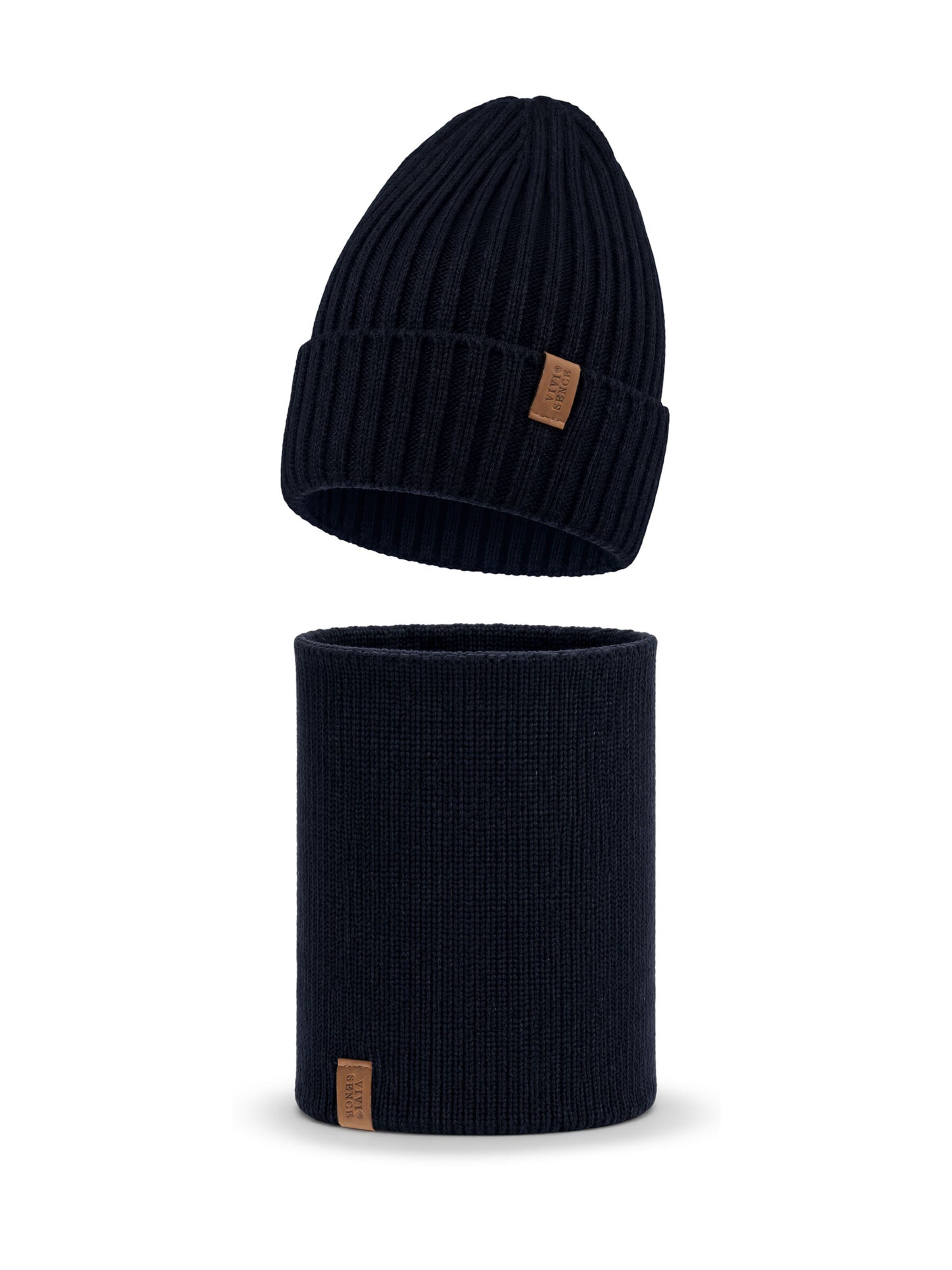 Vivisence Beanie 'M7009 KMPL' in Blue: front