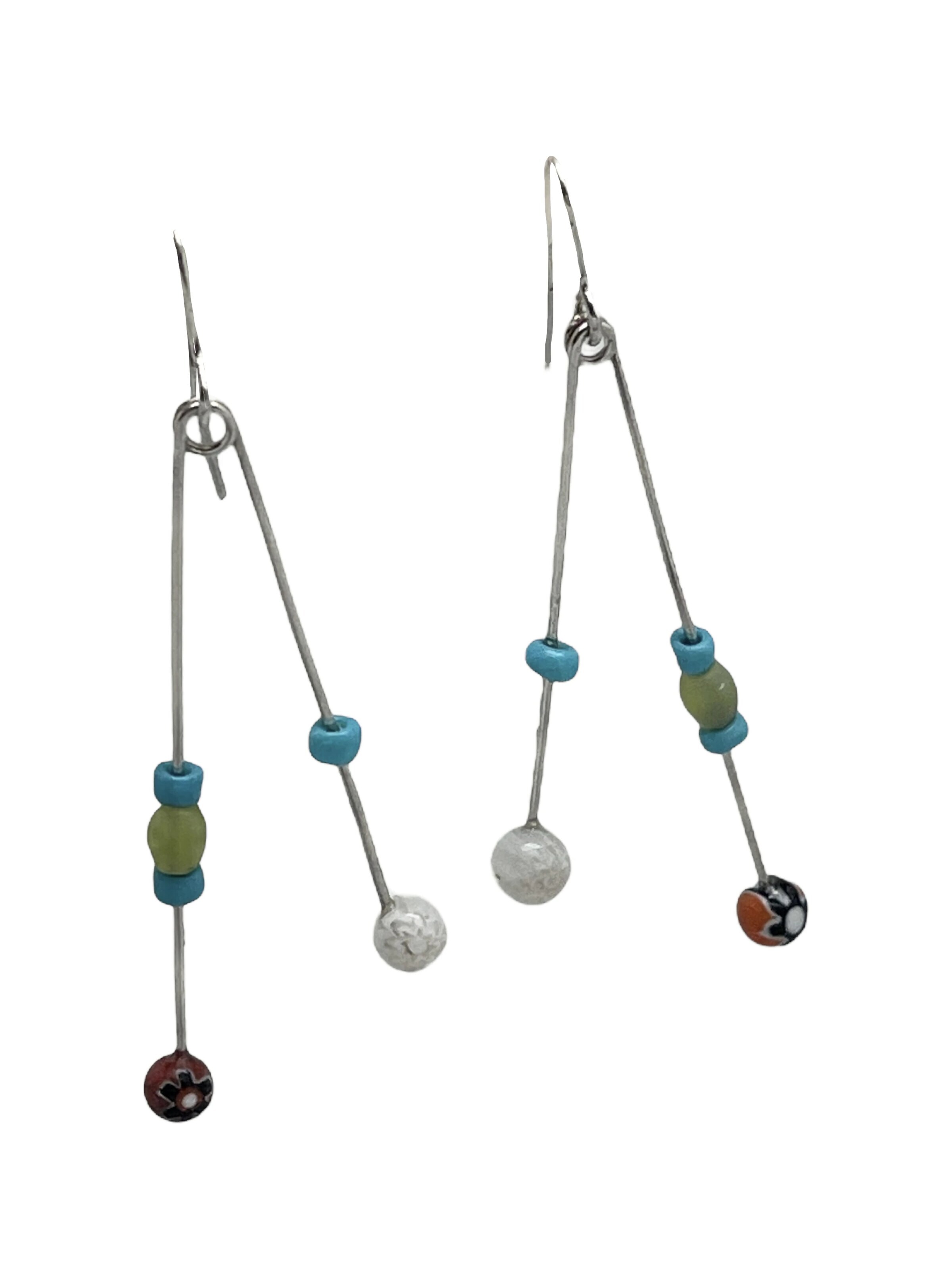 Plata Única Earrings 'Swing' in Silver