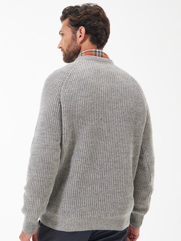 Barbour Pullover 'Horseford' in Grau