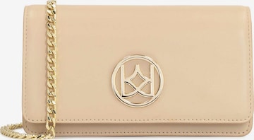 Kazar Clutch in Beige: predná strana