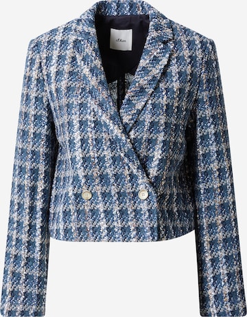 s.Oliver BLACK LABEL Blazers in Blauw: voorkant