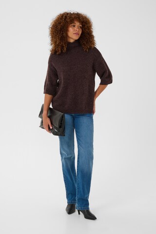 Pull-over Kaffe en marron
