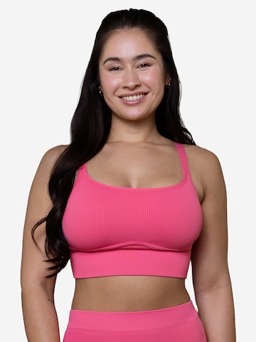 SugarShape Bralette Bra 'Freeda' in Pink: front