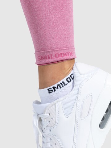 Skinny Pantalon de sport 'Amaze Pro' Smilodox en rose