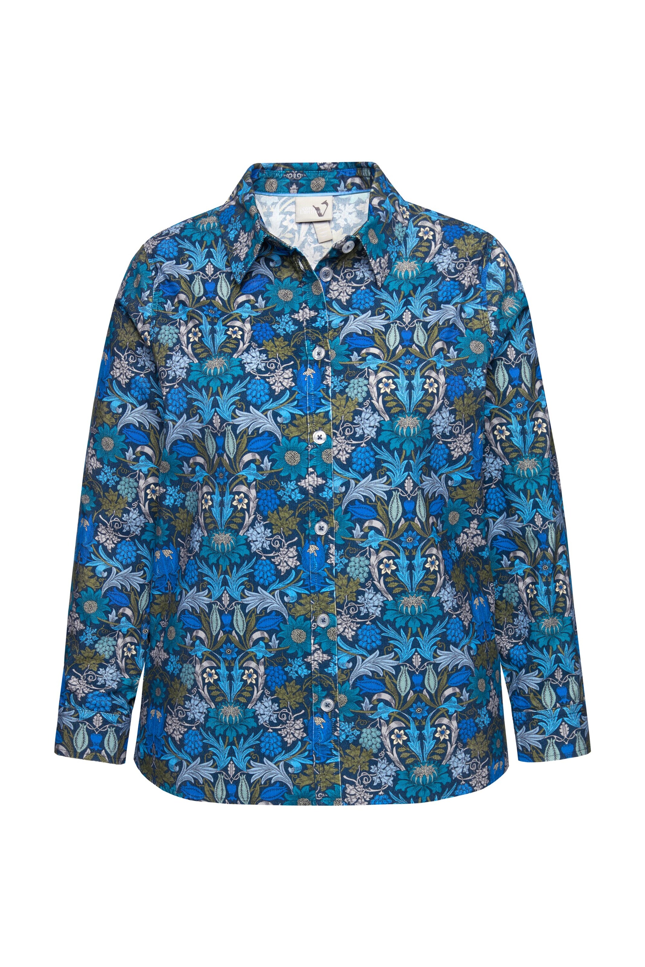 Ulla Popken Blouse in Blue: front