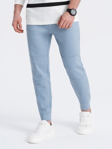 Ombre Regular Broek 'OM-PASK-0142' in Blauw
