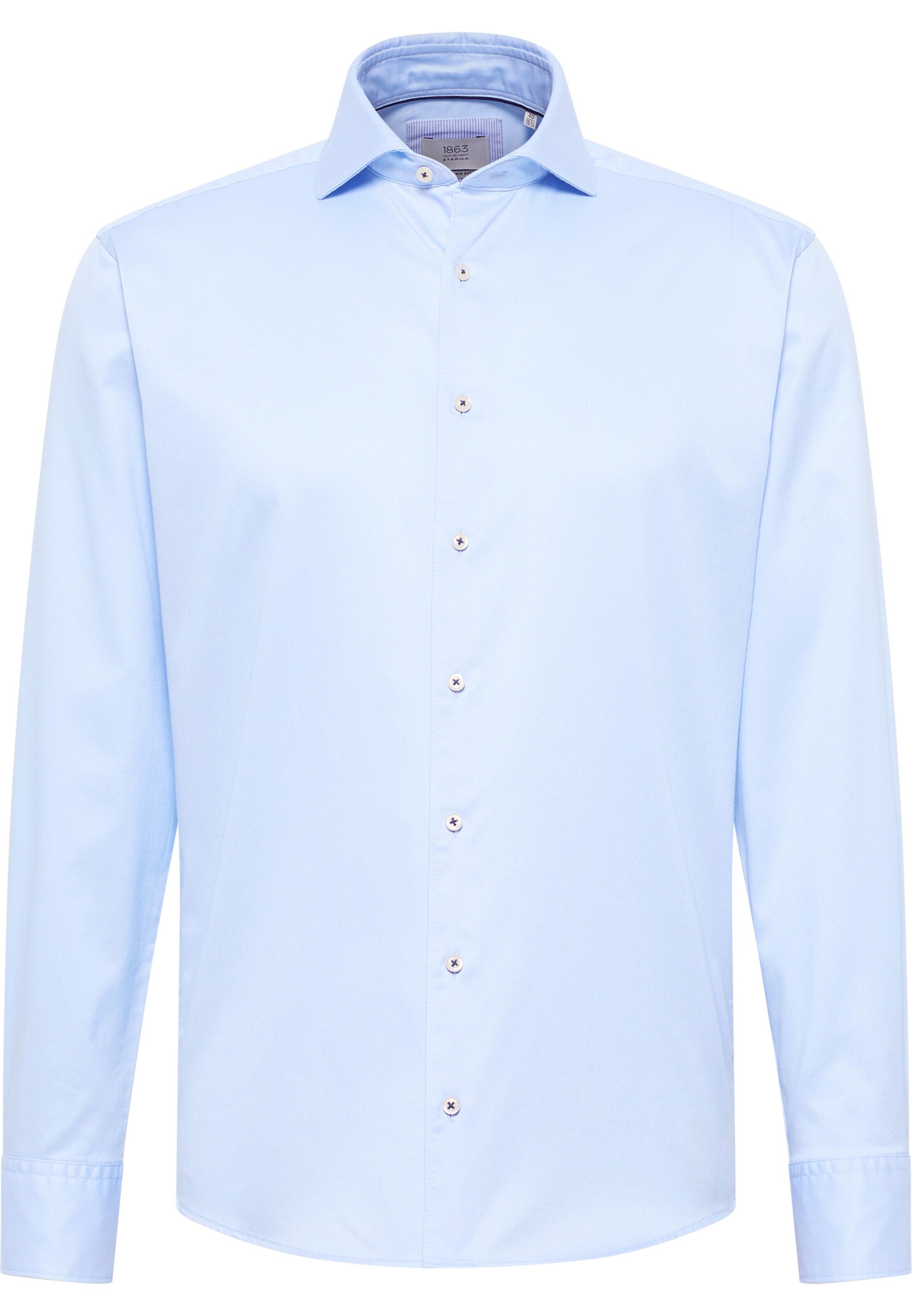 ETERNA Regular fit Business shirt in Blue: front