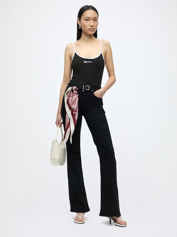 KARL LAGERFELD JEANS - Camisa body em preto