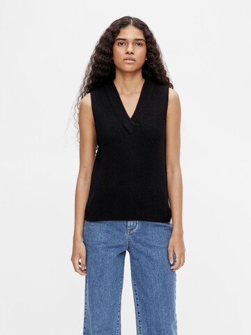 Pull-over 'Malena' OBJECT en noir : devant