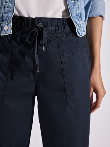 STREET ONE Regular Trousers 'Bonny' in Blue