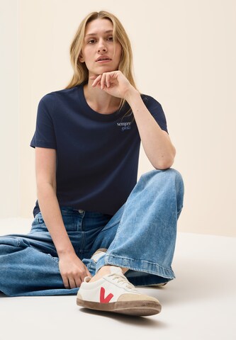CECIL T-Shirt in Blau