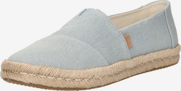 TOMS Instappers 'Alpargata Rope 2.0' in Blauw: voorkant