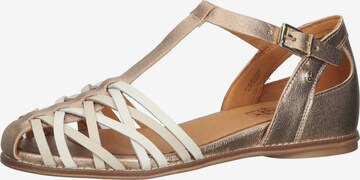 PIKOLINOS Sandals 'Talavera' in Gold: front