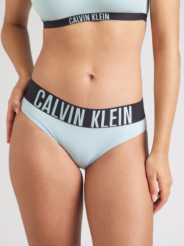 Calvin Klein Underwear Regular Slip 'Intense Power' in Blue: front