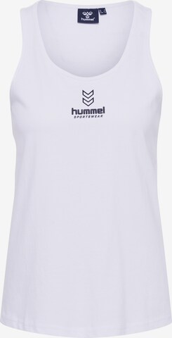 Hummel Sporttop 'Val' in Wit: voorkant