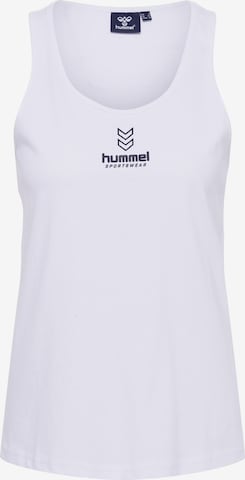 Hummel Sporttop 'Lgc Val' in Wit: voorkant