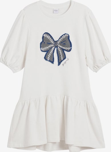 Suknelė iš Desigual, spalva – mėlyna / mėlyna dūmų spalva / balta, Prekių apžvalga