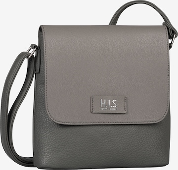 H.I.S Crossbody Bag in Grey: front