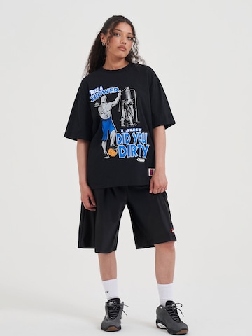 AND1 T-Shirt 'Did You Dirty Trash Talk' in Schwarz