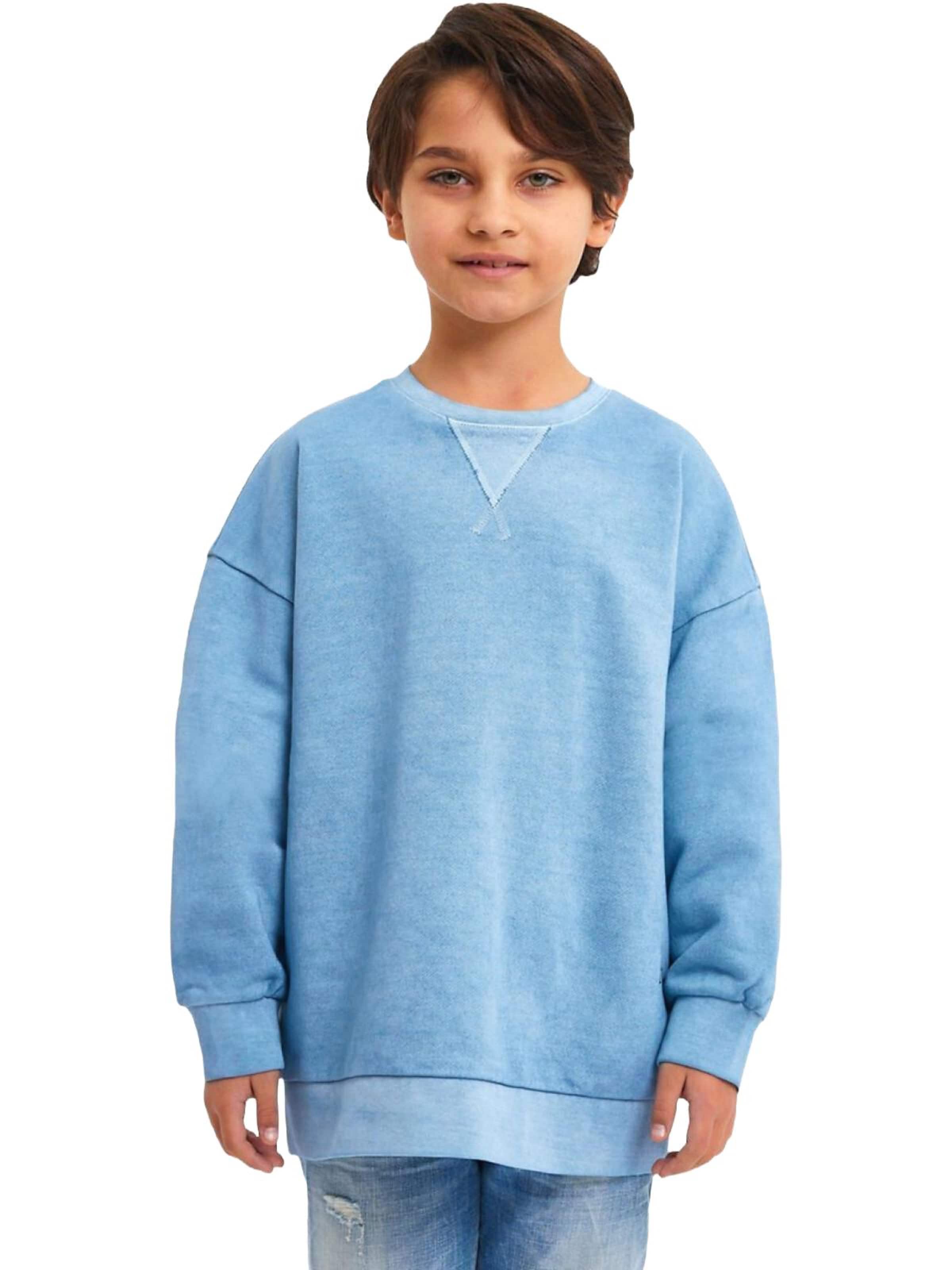 LTB Jeans Sweatshirt 'Basic'‌‌ in Blau: Vorderseite