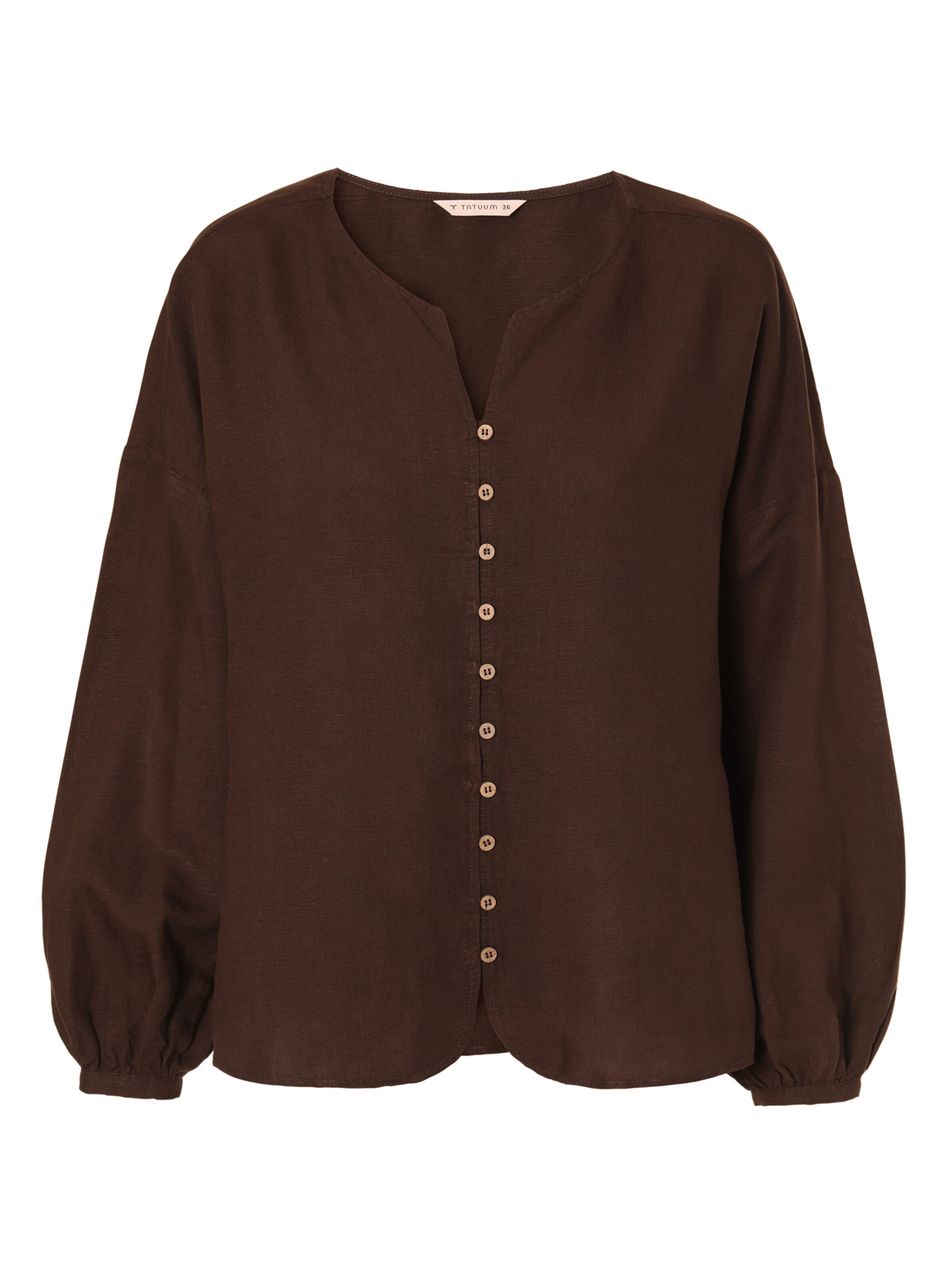 TATUUM Μπλούζα 'Samba' σε καφέ: μπροστά