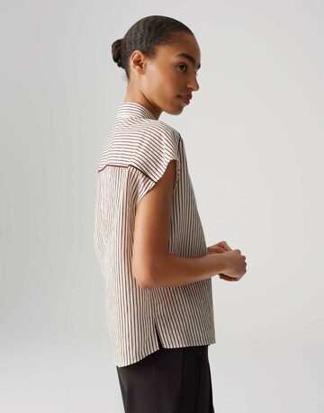 OPUS Bluse in Weiß