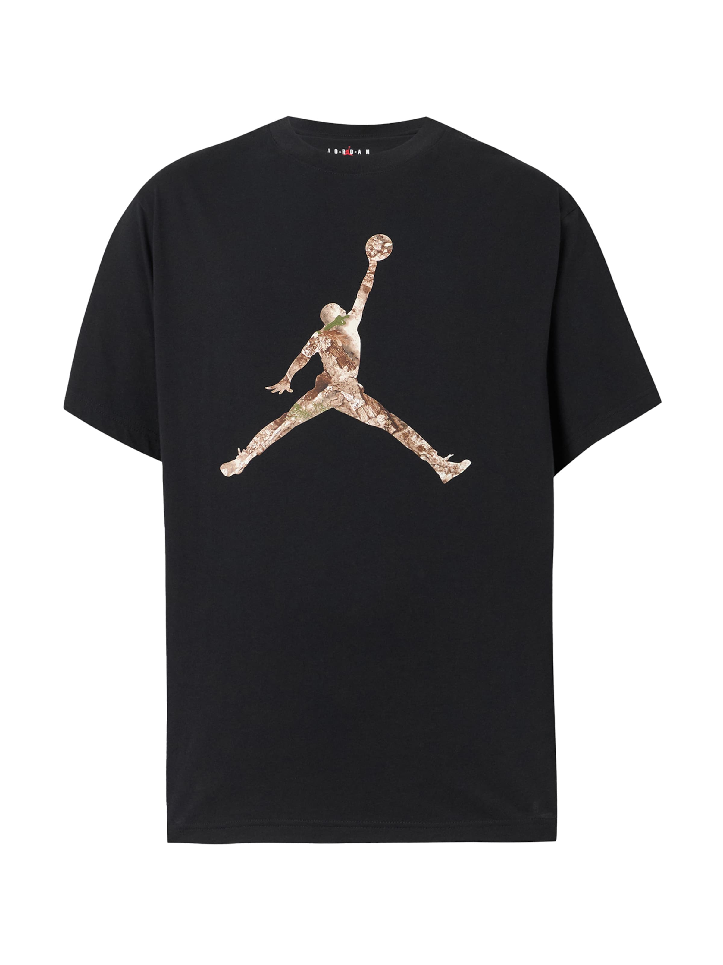 Jordan Тениска в черно: отпред