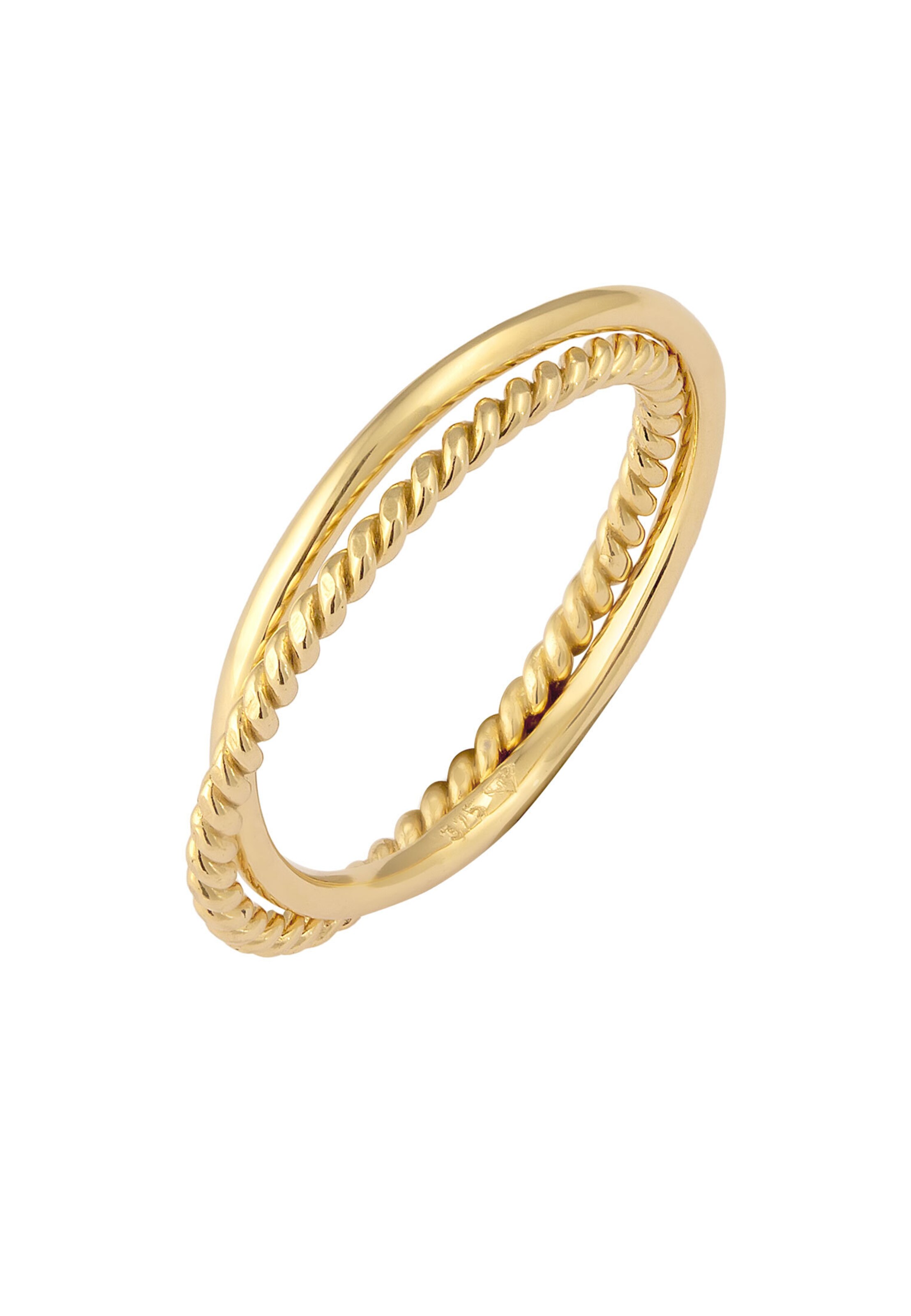 Bague ELLI PREMIUM en or : devant