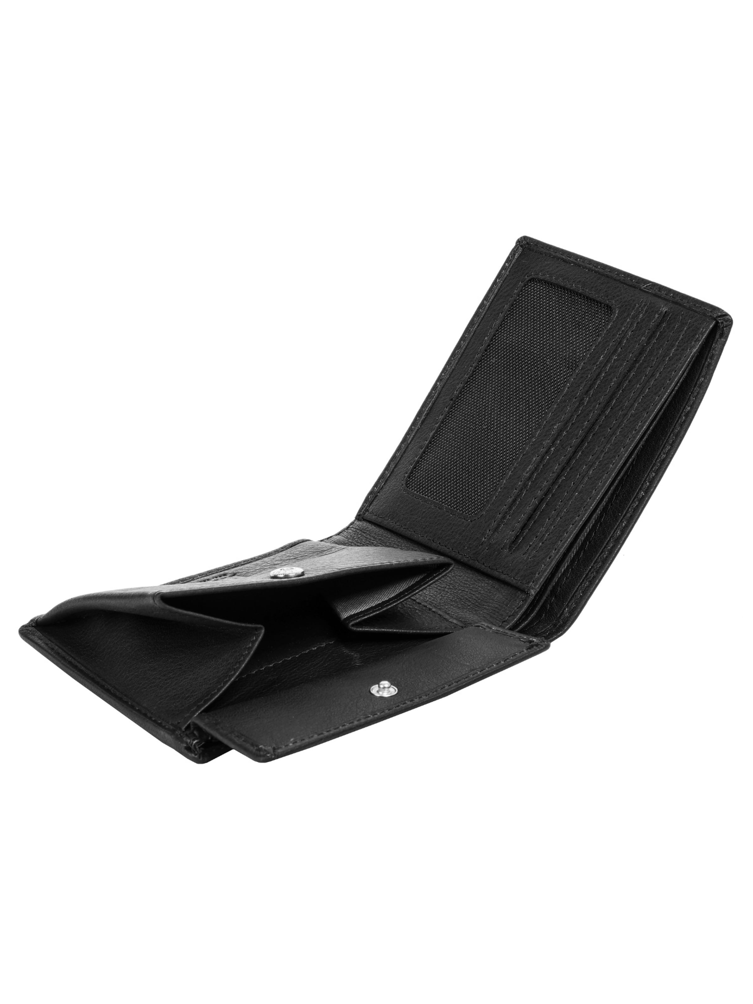 Porte-monnaies 'MEDIO' mano en noir