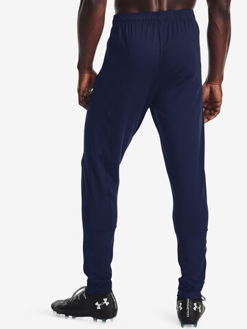 UNDER ARMOUR Slimfit Sportbroek in Blauw