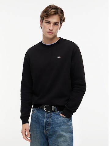 Tommy Jeans Sweatshirt in Schwarz: Vorderseite